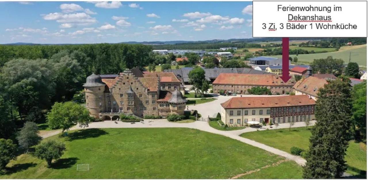 Gutsverwaltung Schloss Eyrichshof Ebern Dış mekan fotoğraf