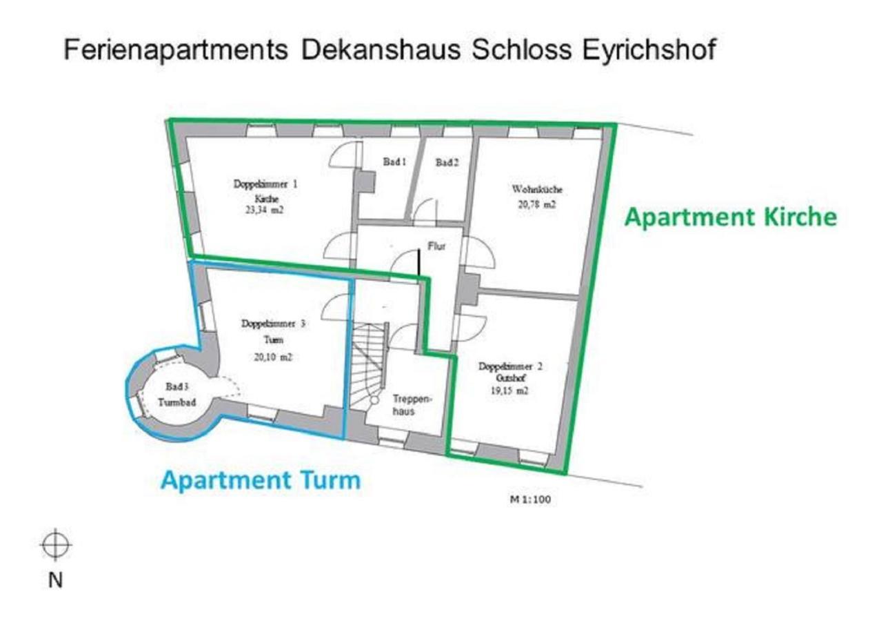 Gutsverwaltung Schloss Eyrichshof Ebern Dış mekan fotoğraf